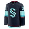 Maillot de Hockey Seattle Kraken Fanatics Premium Philipp Grubauer 2024-25 Navy Domicile - Homme